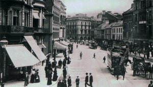 Castle Square, Belfast, ca. 1902 door Irish Photographer